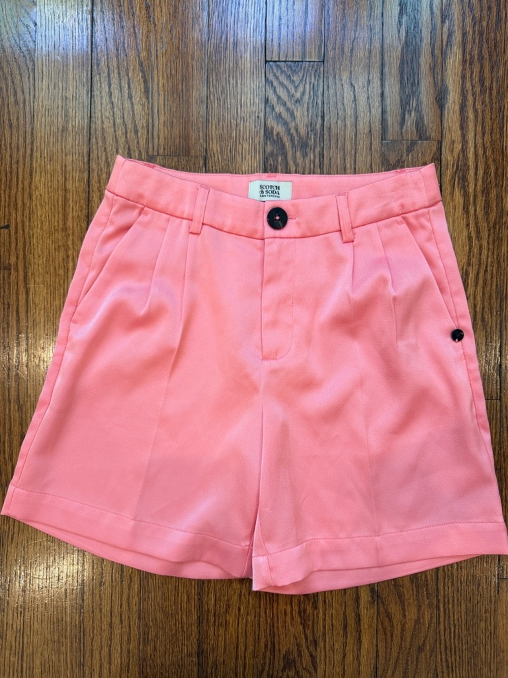 Scotch & Soda Pink Tailored Girl’s Shorts
